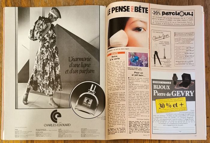 Ancien magazine Madame figaro Mireille Mathieu 1985 N°12603 vintage - photo numéro 16