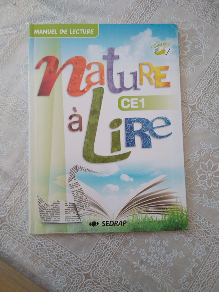 Manuel de lecture Nature à lire CE1