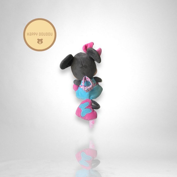Doudou Peluche Minnie rose bleu Disney A458 - photo numéro 4
