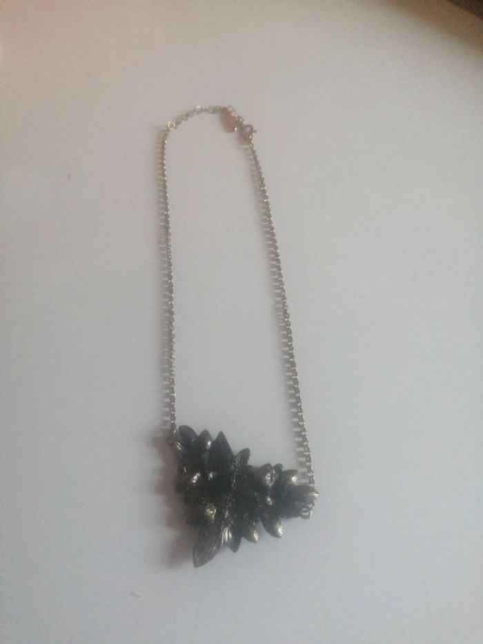 🌸Collier plastron orné de Cristaux "vintage" 🌸 - photo numéro 5