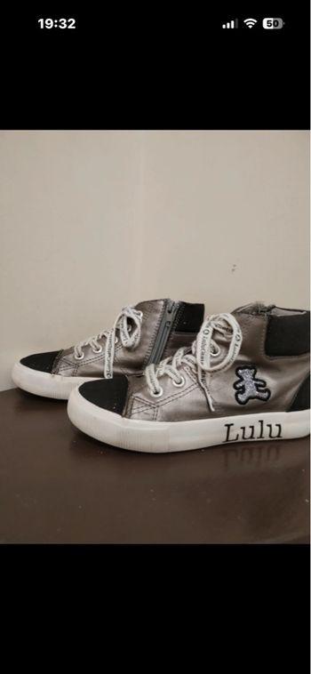 Baskets montantes Lulu et castagnette  29