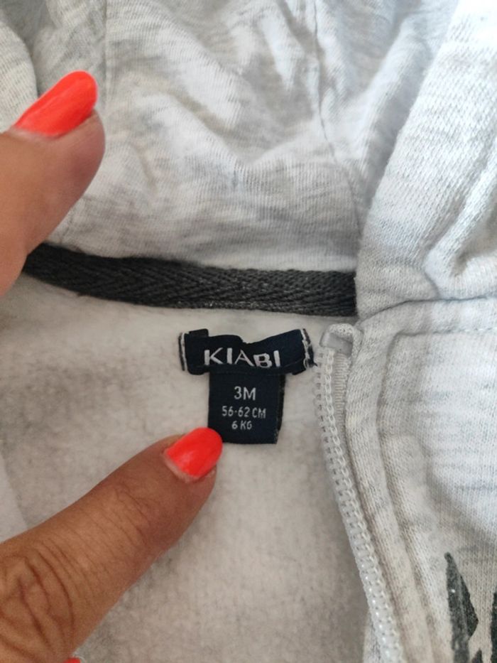 Veste jogging Kiabi - photo numéro 3