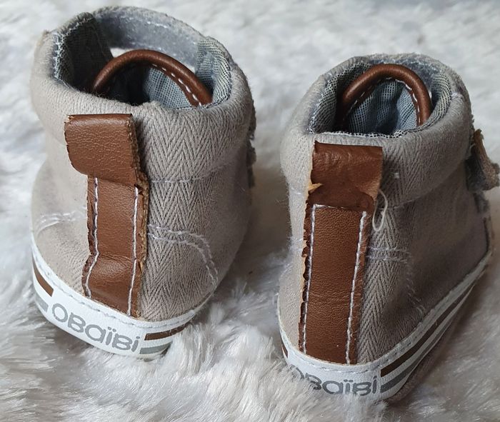 Chaussures souples bébé garçon ,  Obaïbi - photo numéro 3