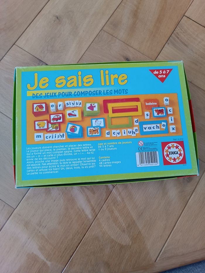 Jeu je sais lire - photo numéro 5