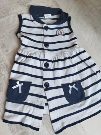 Robe rayures 2 ans