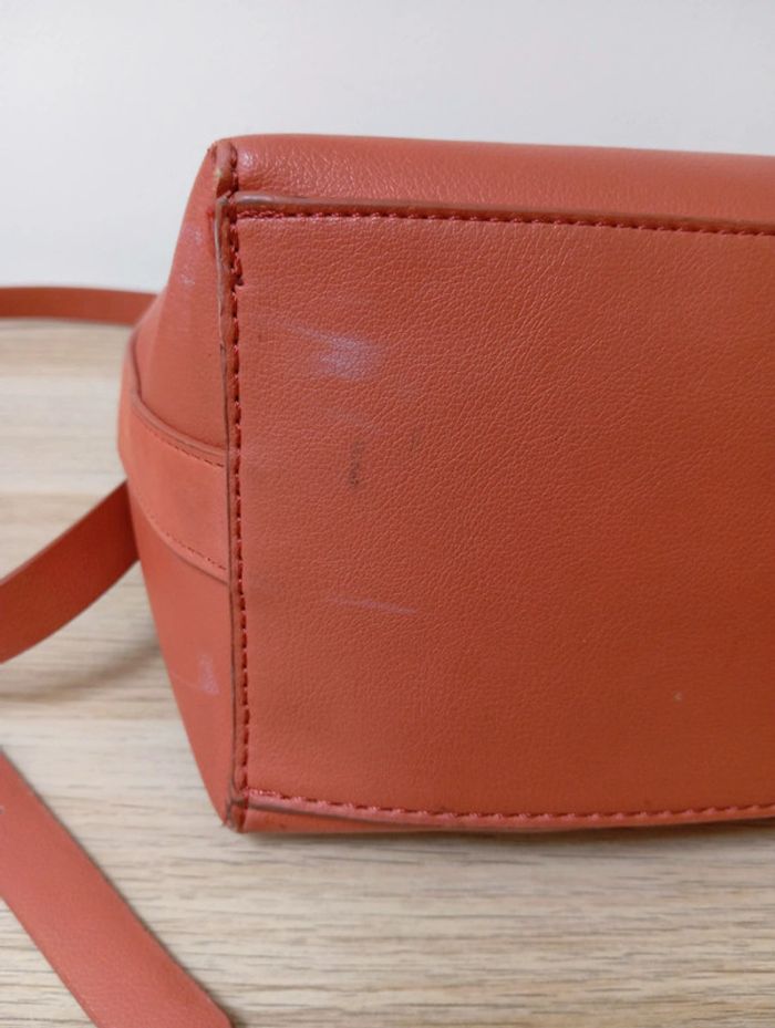 Sac à main corail Merry Scoot avec bandoulière - photo numéro 7