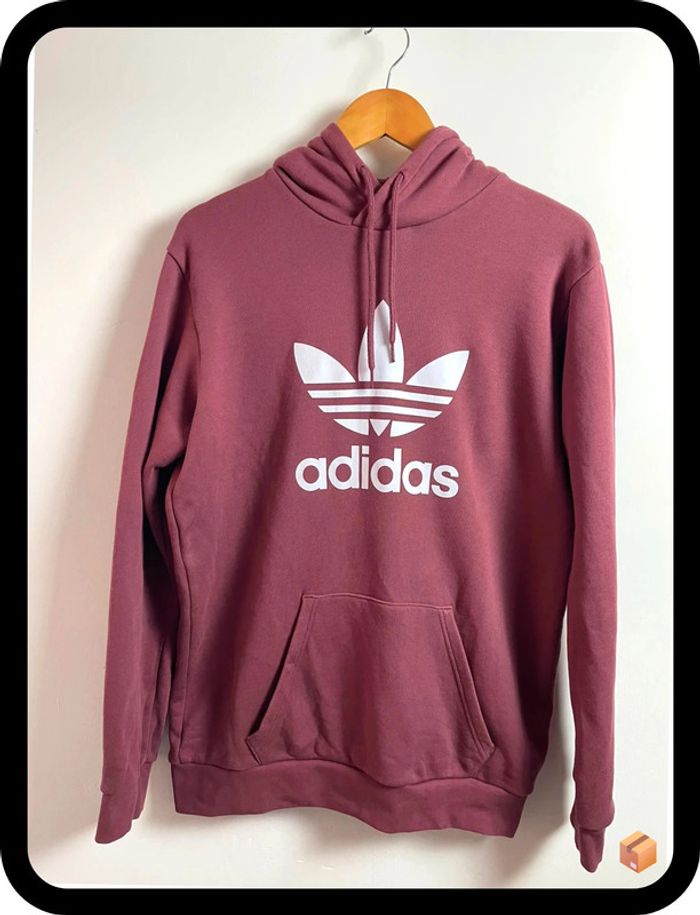 Sweat Adidas Originals – Homme – Taille M – Bordeaux – Comme neuf