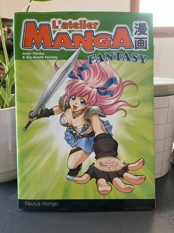 Livre l’atelier manga fantasy 