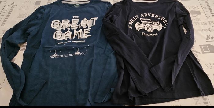 Vend 3 pulls a col roulé, 2 tee-shirts manches longues  garçons 10 ans - photo numéro 3