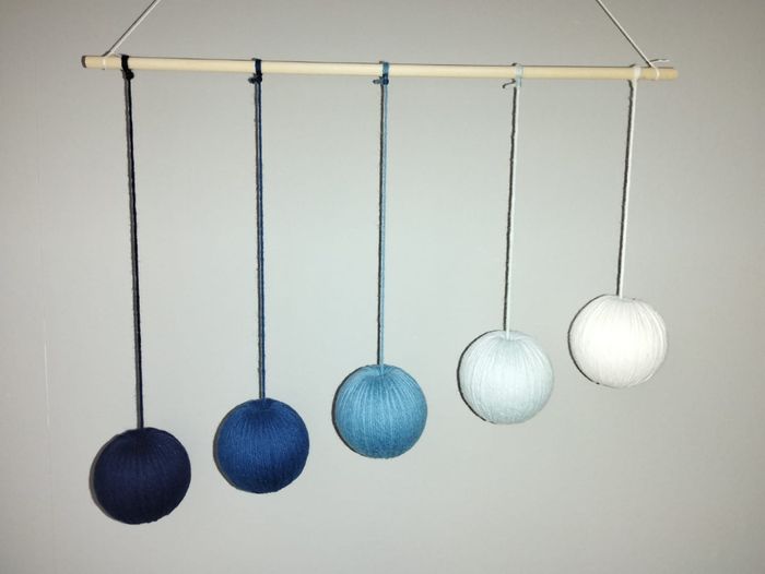 Neuf lot de 2 mobiles inspiration Montessori - photo numéro 3