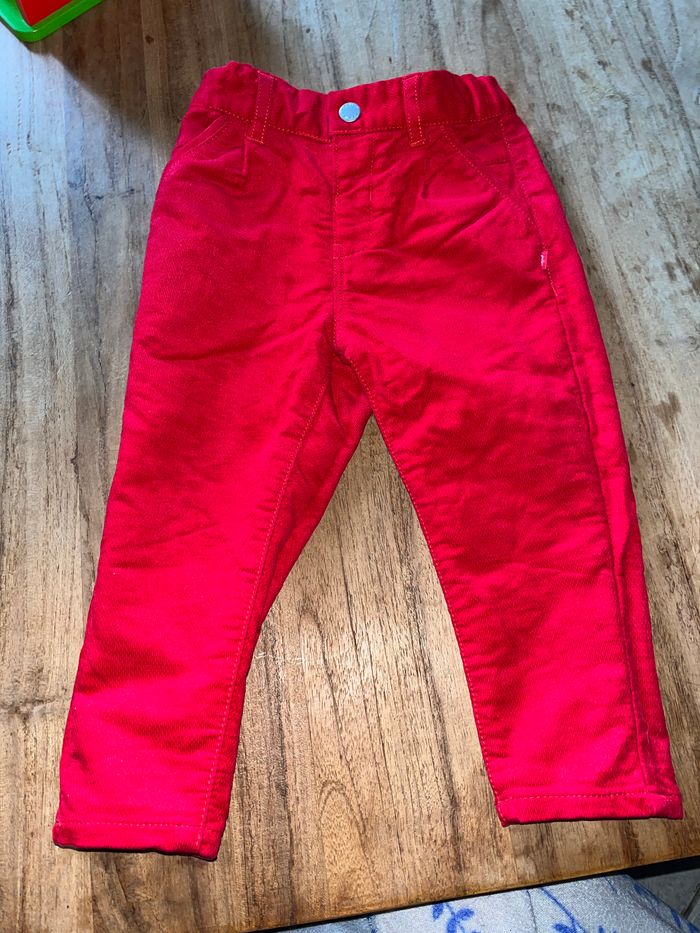 Pantalon velours 18M garçon