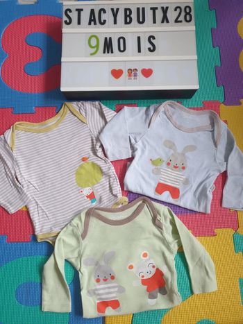 Lot body kitchoun 9 mois