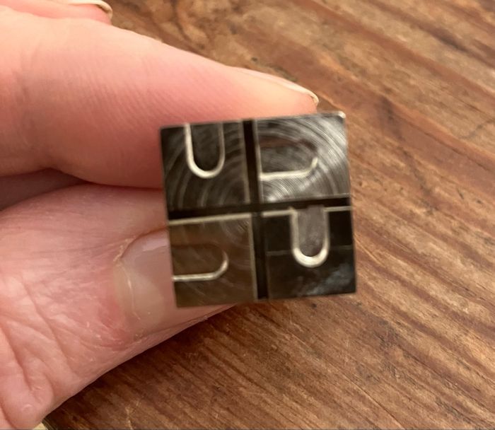 Paire de boutons de manchettes - photo numéro 3