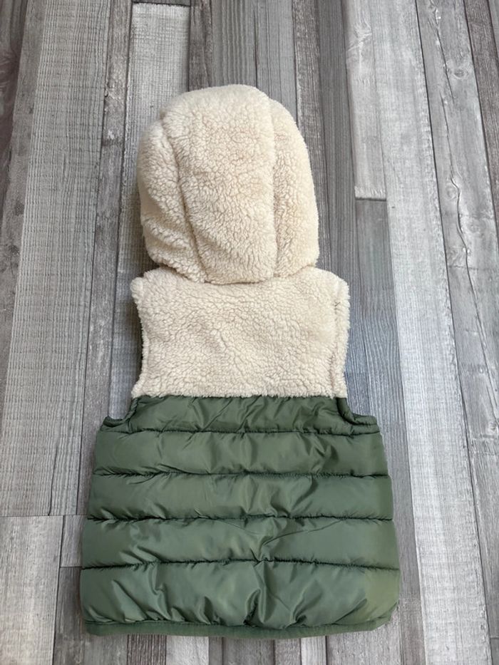 Veste moumoute manche courte - photo numéro 2