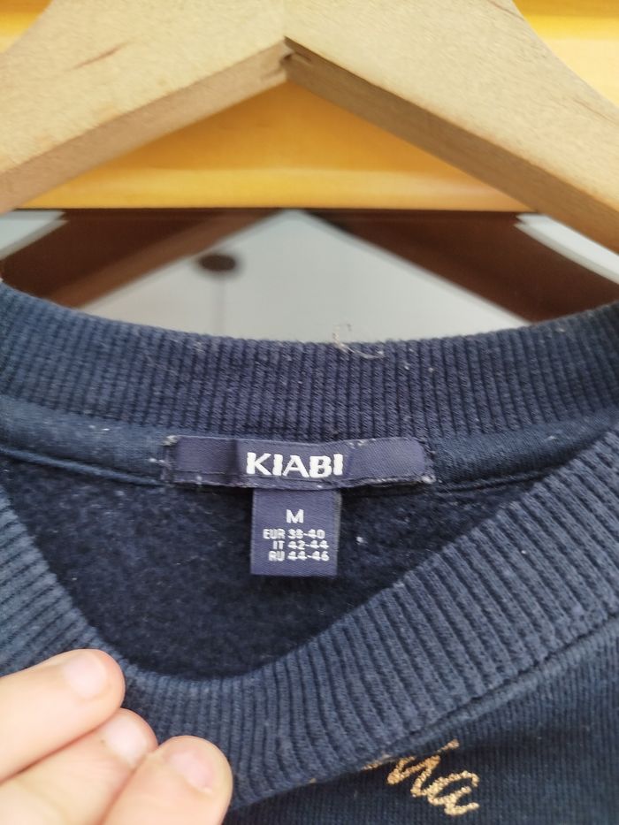 Sweat bleu marine hawaiien taille M Kiabi - photo numéro 2