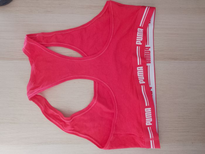 Brassière rouge Puma - photo numéro 3