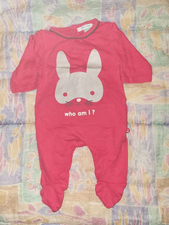 Pyjamas fille 1 mois