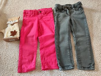 Lot de 2 jeans 2 ans