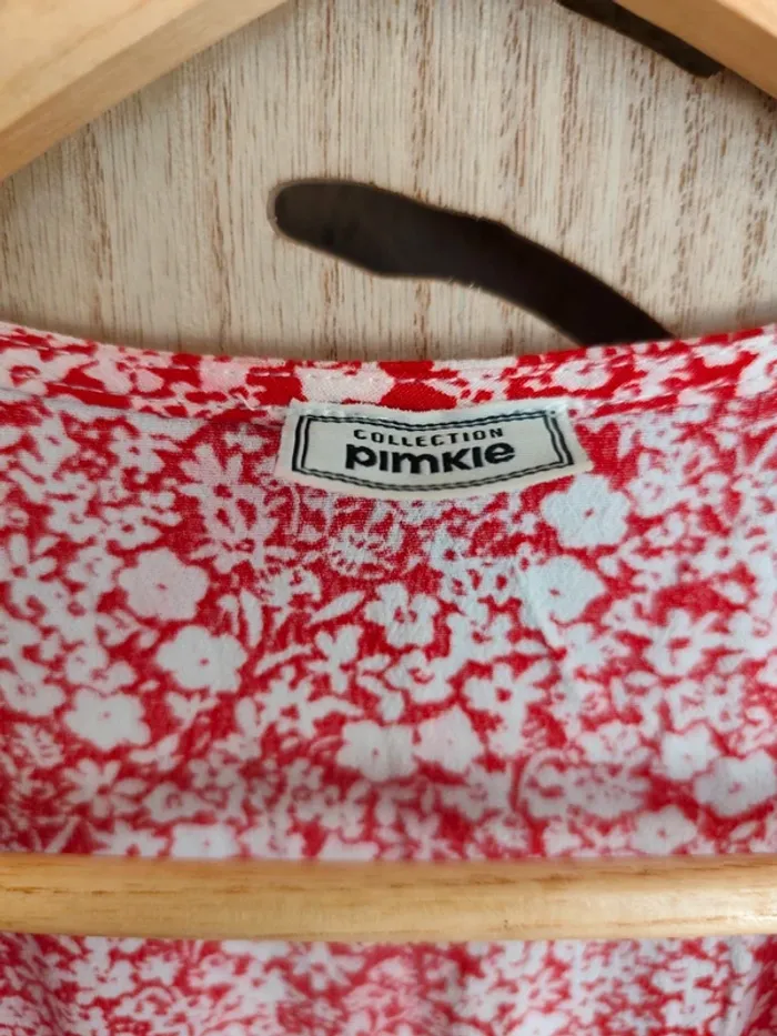 Robe imprimé fleurie portefeuille - photo numéro 10