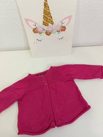🦄 Gilet bébé fille taille 6 mois 🦄