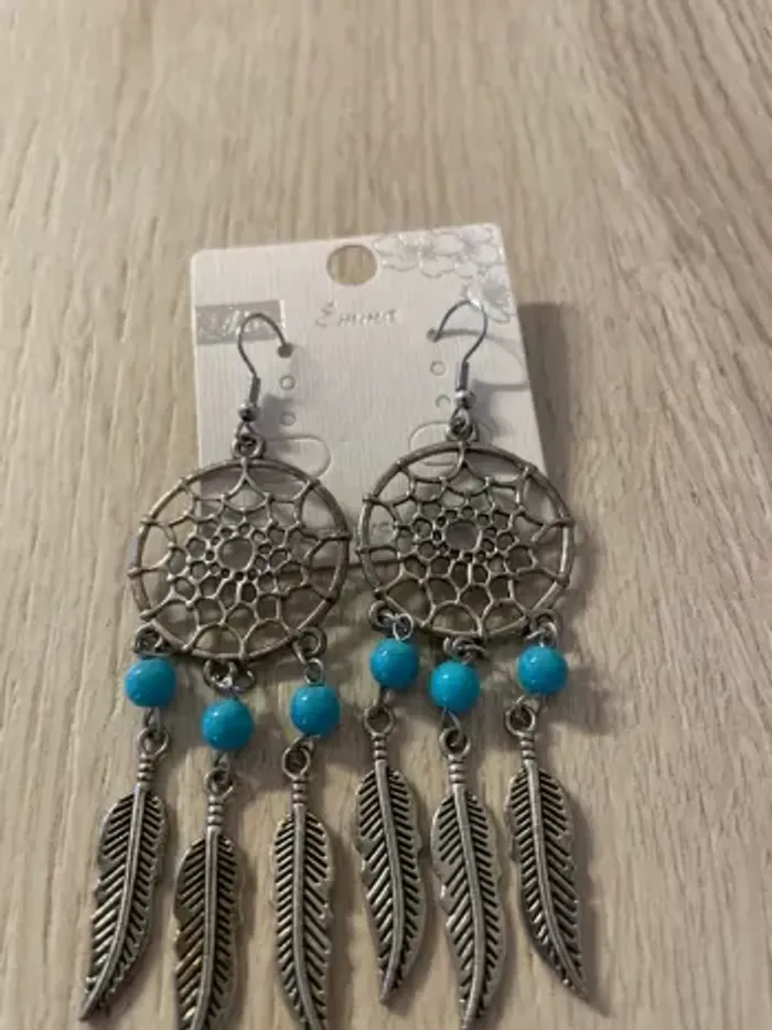 Superbes boucles d’oreilles neuves - photo numéro 2