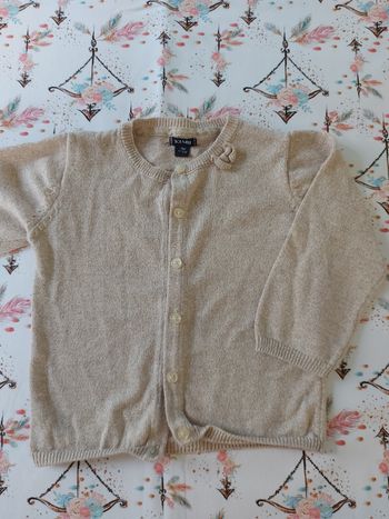 Gilet 9 mois pailletée