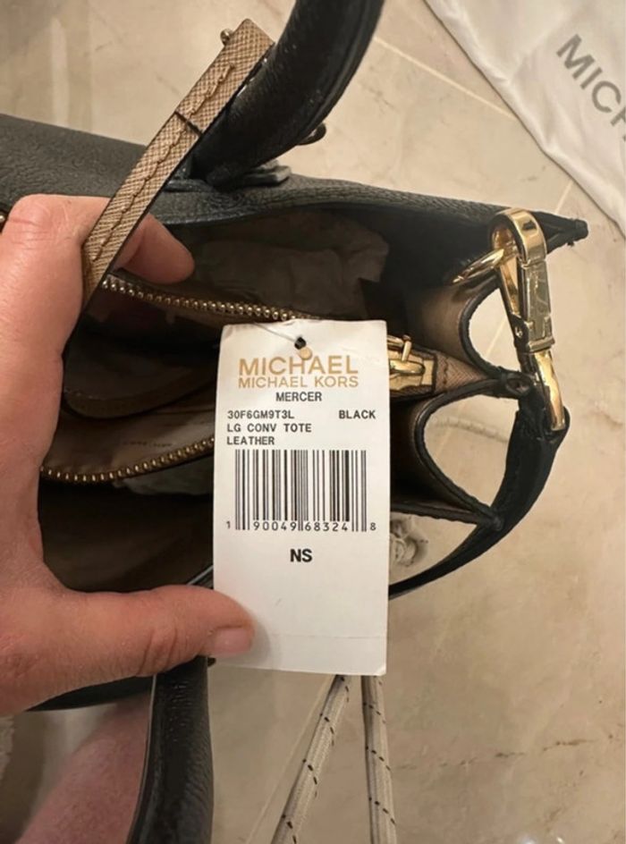 Sac cartable en cuir Michael Kors 🖤 - photo numéro 4