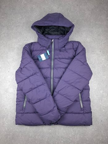 Doudoune GANT violette avec capuche – Taille XL – Neuve