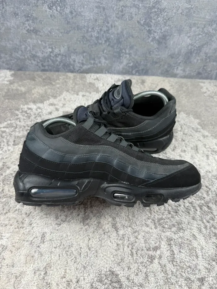 Nike Air Max 95 - Black Anthracite - Black & Grey - photo numéro 6