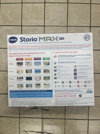 Tablette de éducative Storio Max
