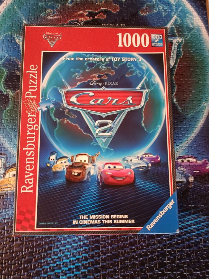 Puzzle cars 1000 pieces