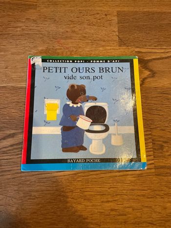 Livre Petit Ours Brun vide son pot