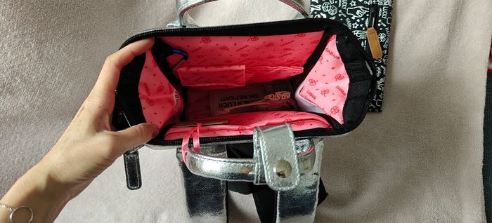 Sac à dos xs Cabaïa argenté - photo numéro 3