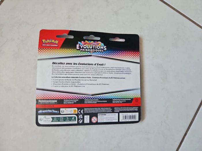 Cartes pokemon prismatic Evolutions Neuf u44 - photo numéro 4