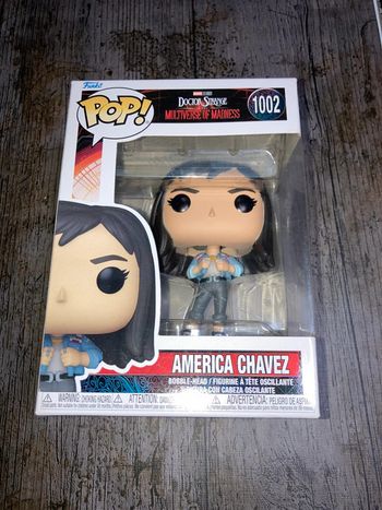 POP! Marvel Studios Doctor Strange Multiverse of Madness America Chavez 1002 Neuf Funko