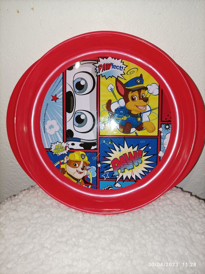 Assiette pat patrouille