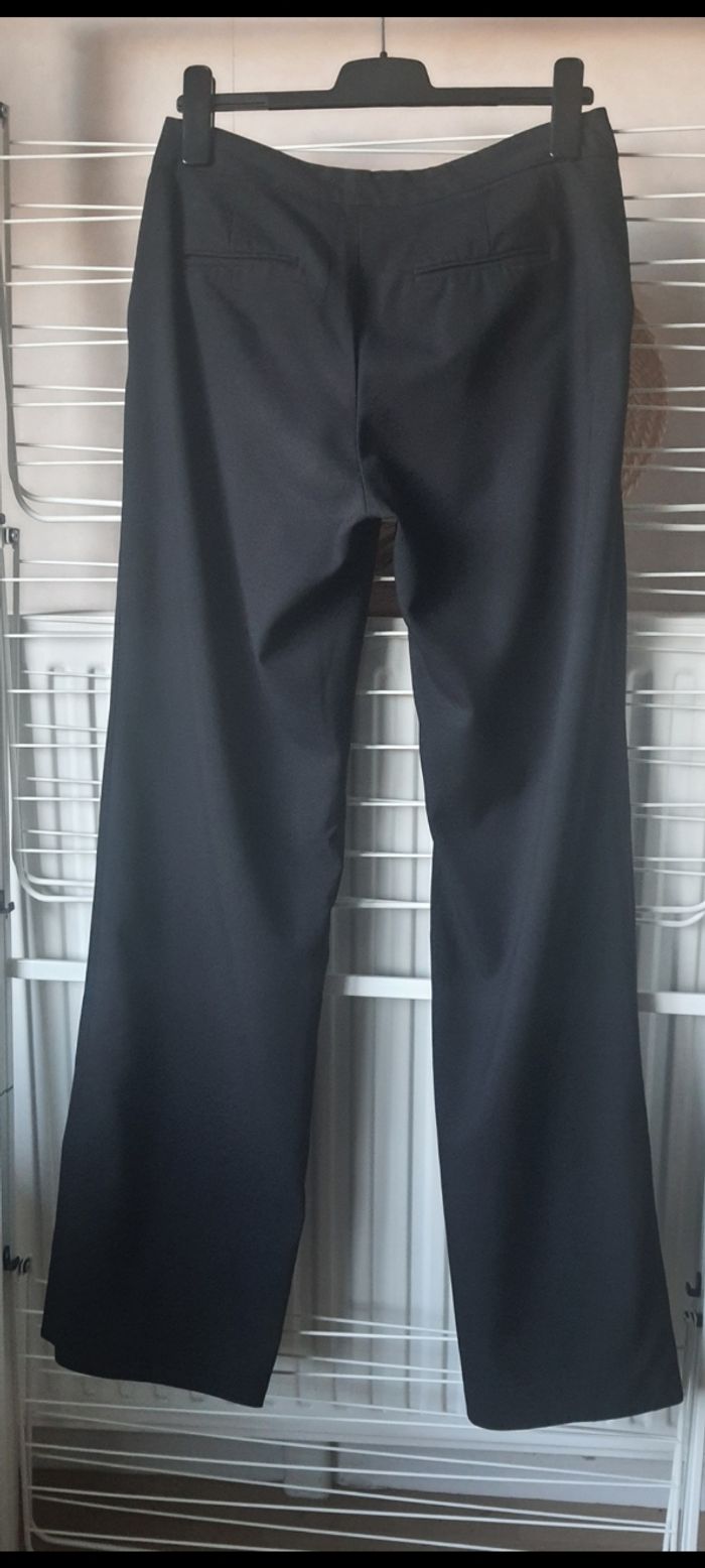 Pantalon large noir, Zara, taille: 38 - photo numéro 4