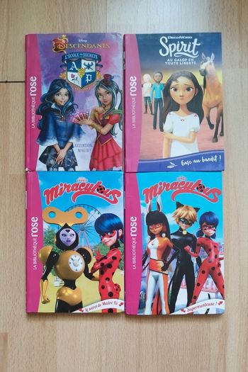 Lot de 4 livres