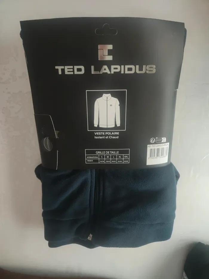 Veste polaire homme Ted Lapidus XXL bleu marine - photo numéro 2