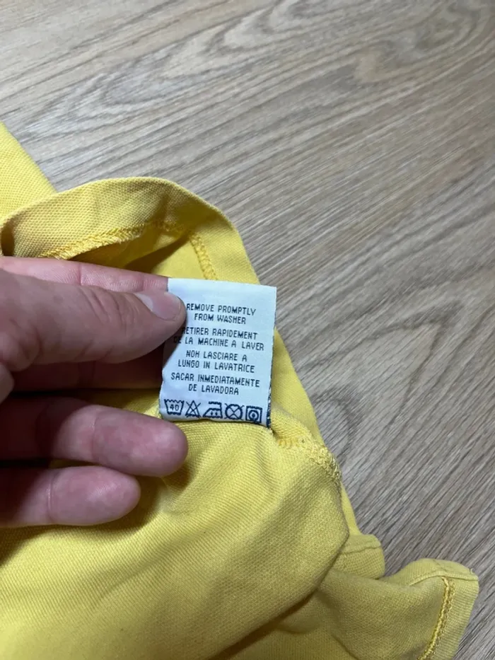 Polo, Ralph Lauren - couleur jaune - taille S - photo numéro 5