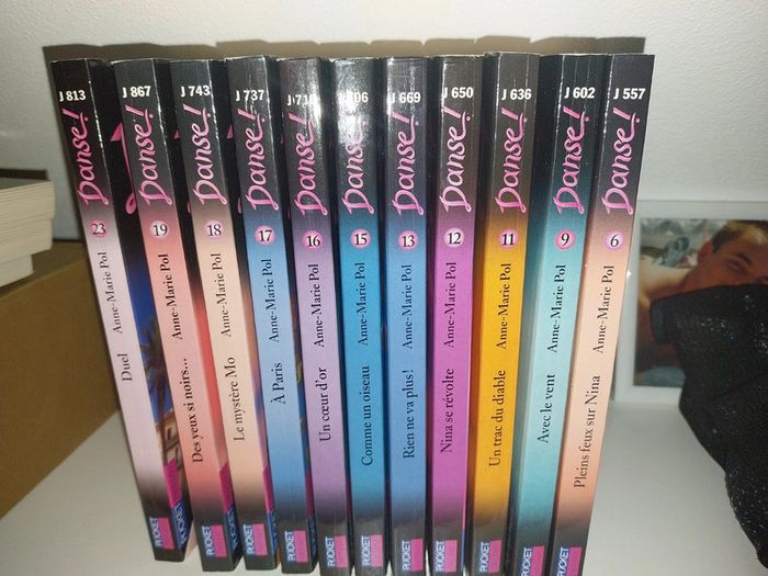 Lot de 11 livres Danse !