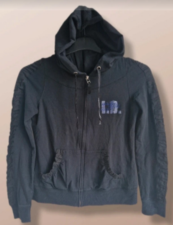 🧥Sweat à capuche noir Spirituel Casual Dept Taille M - photo numéro 5