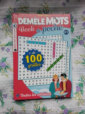 Démêle mots Book de poche numéro  1