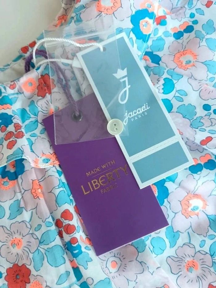 Robe Jacadi fleurie Liberty 1 mois neuve - photo numéro 6