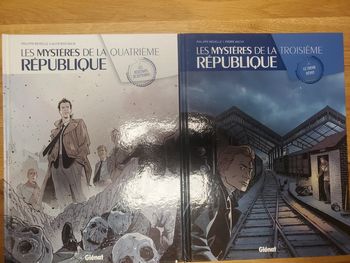 BD la Quatrième républiques,  les mystères tome 1 et 2 .