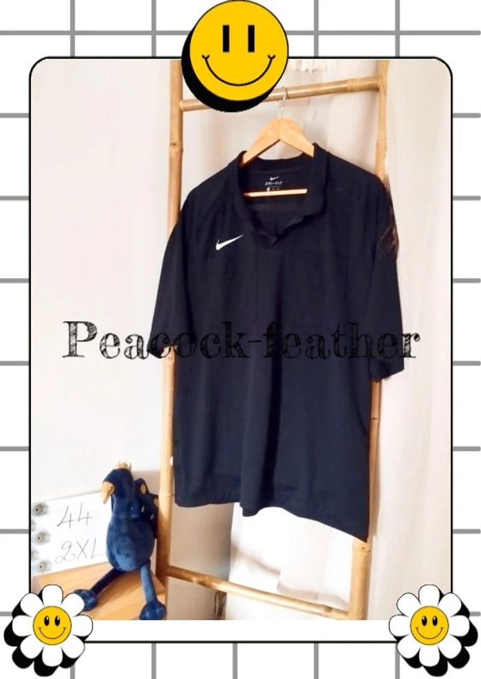Polo noir adidas xxl