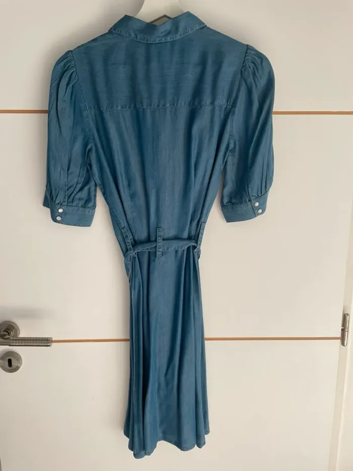 Robe bleue jean XS Etam - photo numéro 5