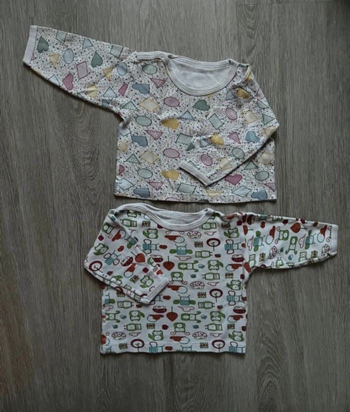 Lot sweat-shirt coton 6 mois