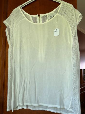 Blouse crème 38 Carminn neuve avec étiquette