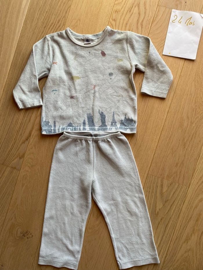 Pyjama hiver Petit Bateau – 24 mois